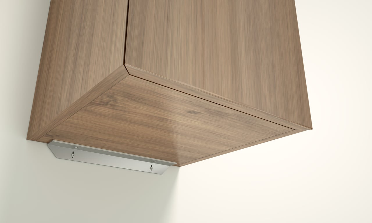 Santeg UniSupport profilé de soutien colonne de salle de bains aluminium 35 cm