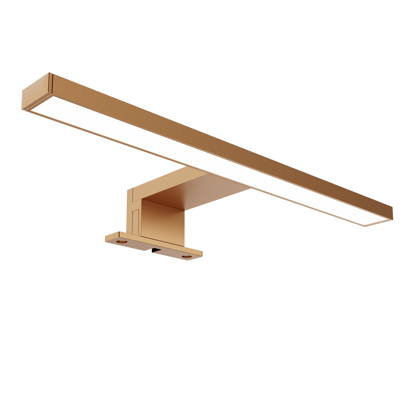 Luca Varess Cubico LED luminaire 30 cm Brushed RoseGold