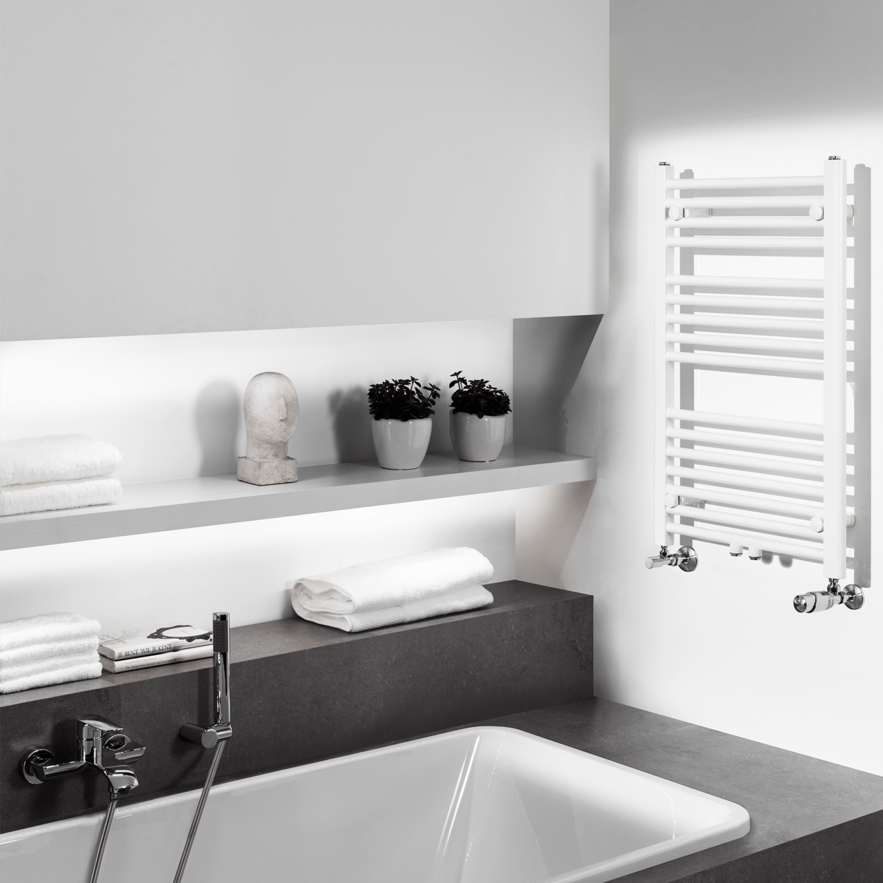 Blaufoss Koochy handdouche 1 functie chroom