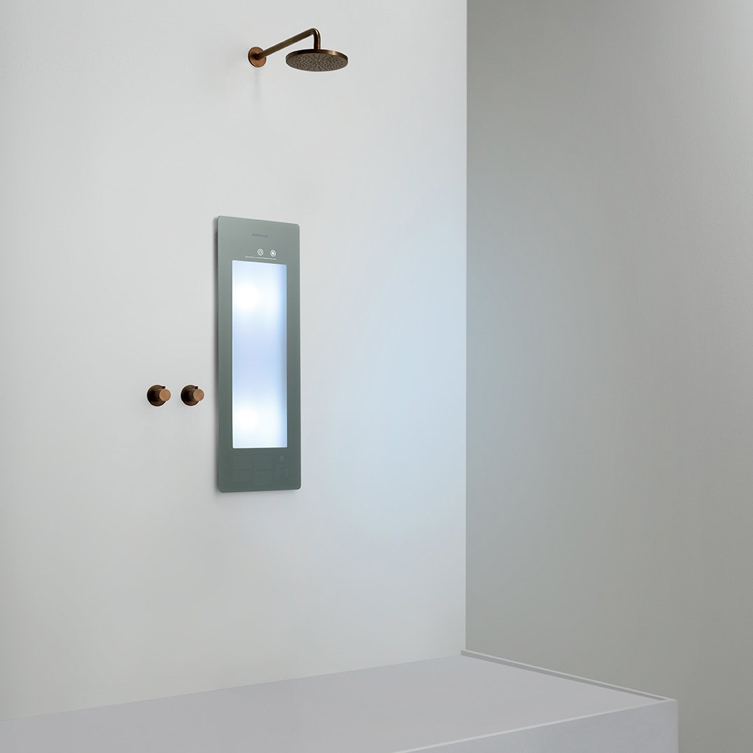 Sunshower Plus S Infrarot und UV Unterputz organic grey