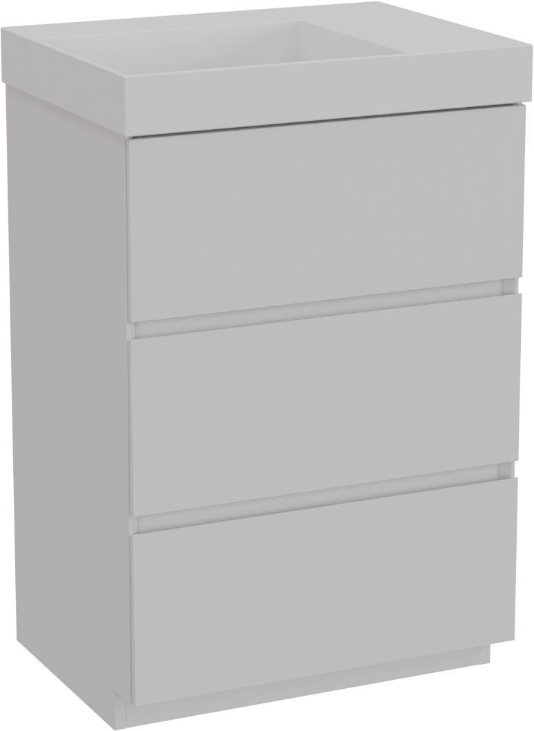 Storke Edge Badmöbel mit Jura Waschtisch