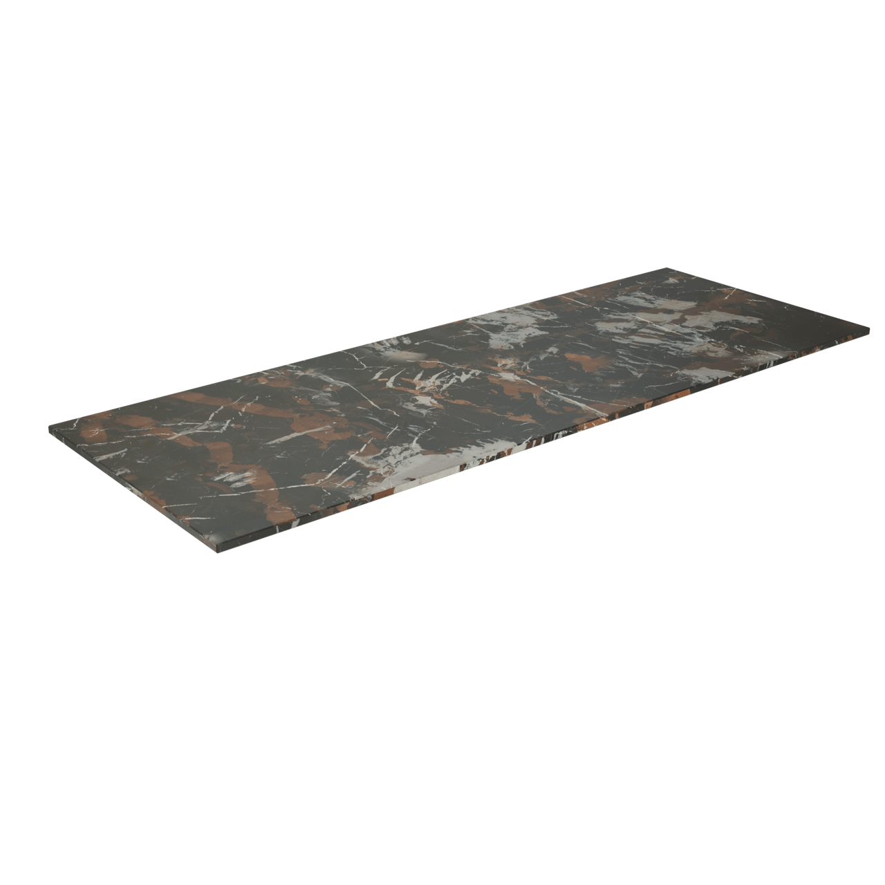 Balmani Stretto tablette simple ou double marbre Portoro Gold 150 x 55 cm