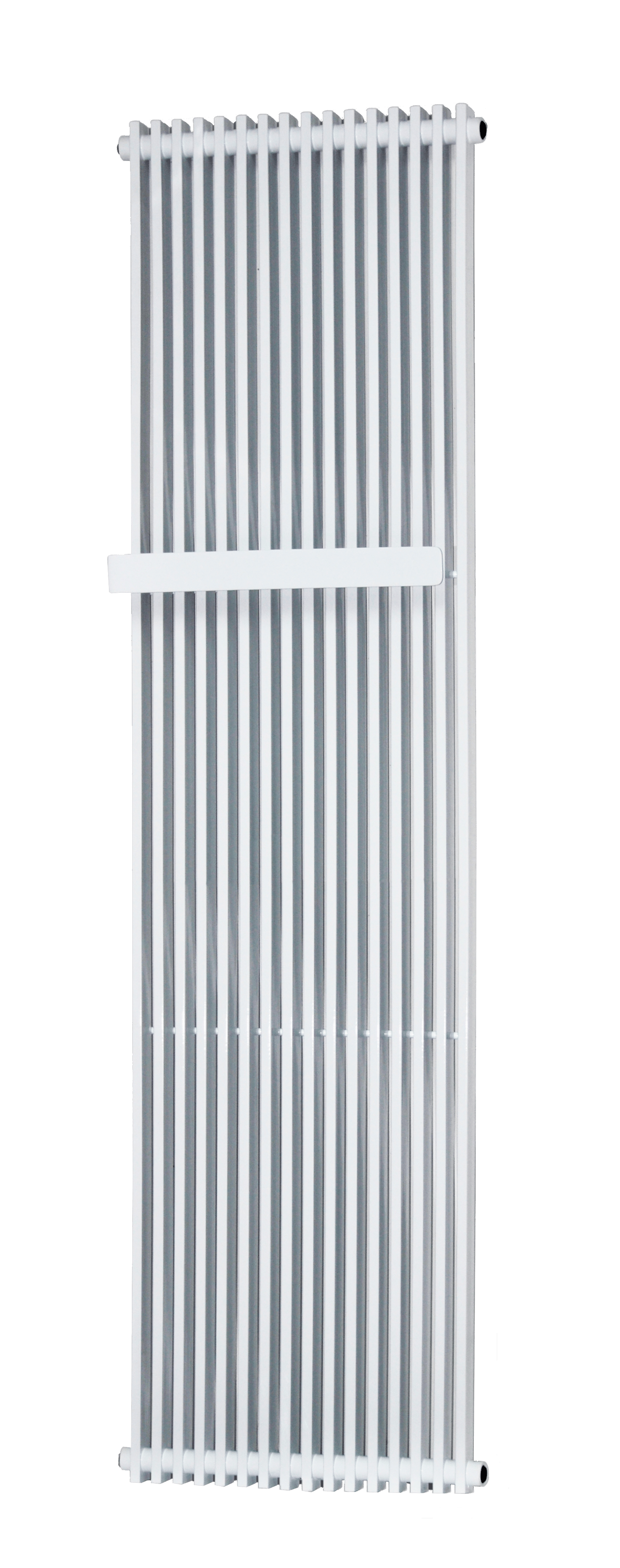 Vipera Corrason enkele badkamerradiator 50 x 180 cm centrale verwarming glanzend wit zijaansluiting 1.649W