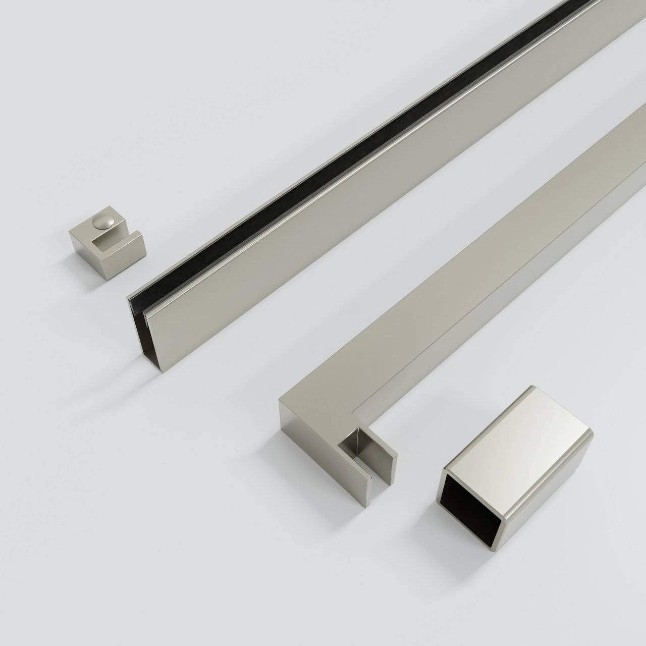 Balmani Modular Rise profielenset brushed coolmetal