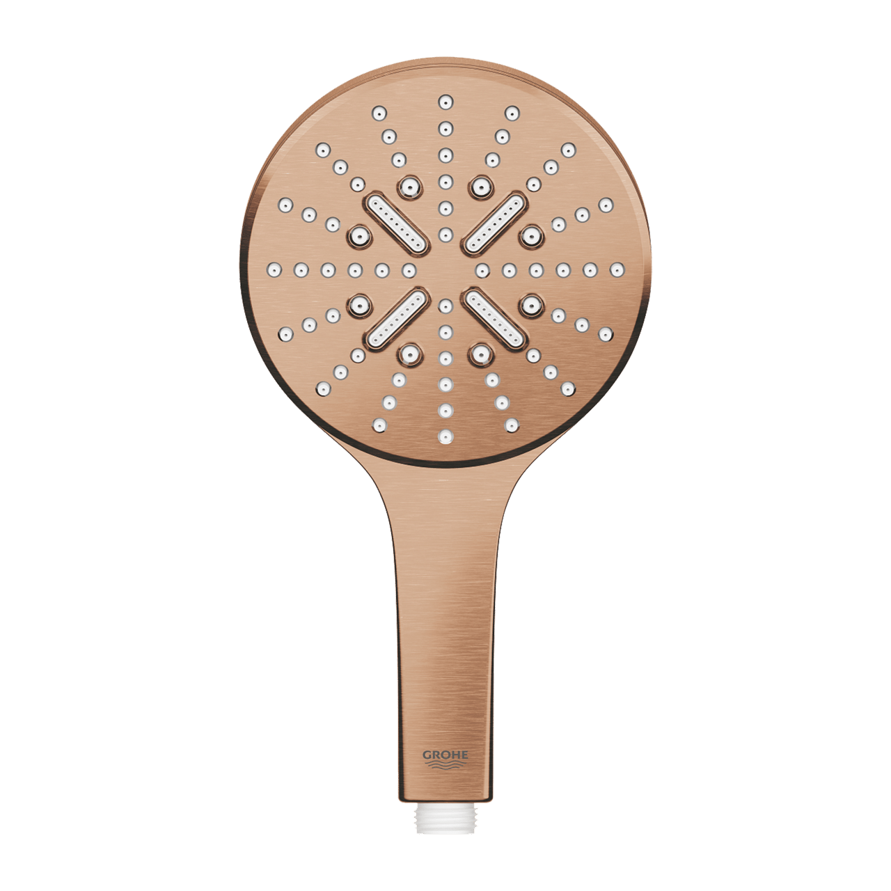 Grohe Rainshower Smartactive 130 handdouche ø13cm 3 functies Brushed Warm Sunset