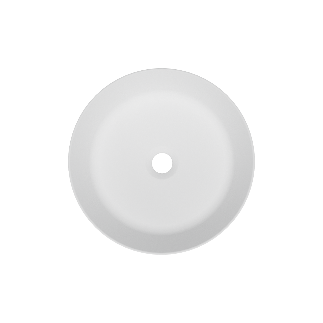 Storke Cona waskom matte Solid Surface rond Ø 36 cm