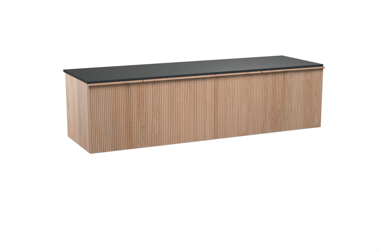 Balmani Forma meuble salle de bains avec tablette pour vasques Stretto