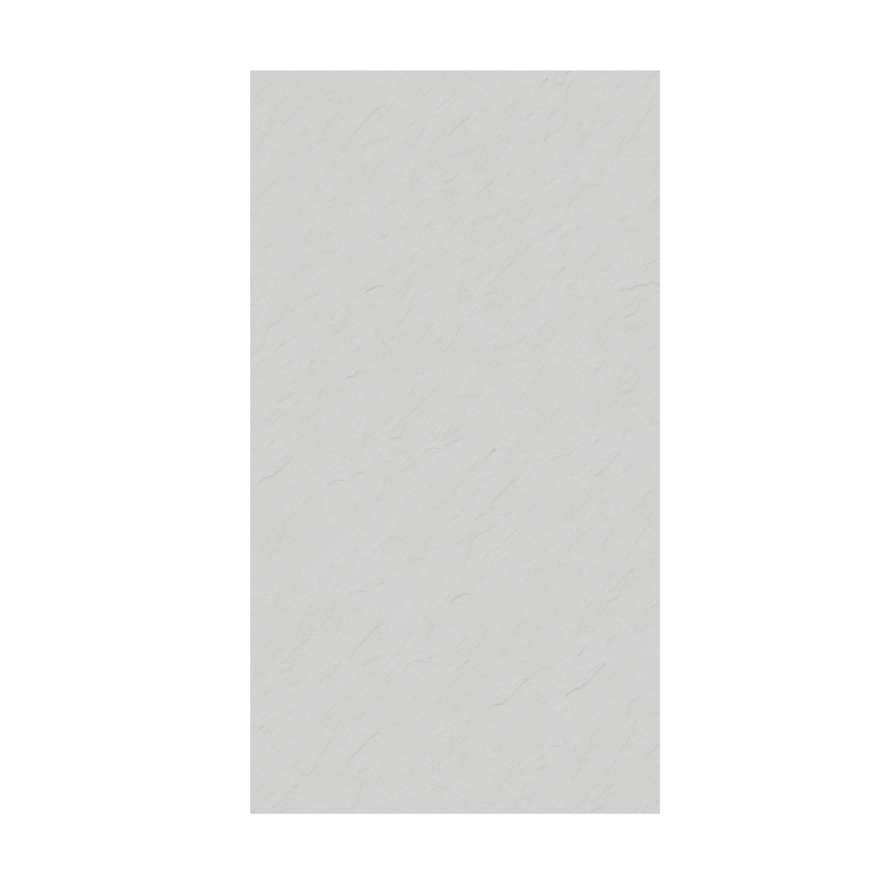 Balmani Zeno panneau mural de douche 140 x 260 cm marbre composite gris clair texture ardoise