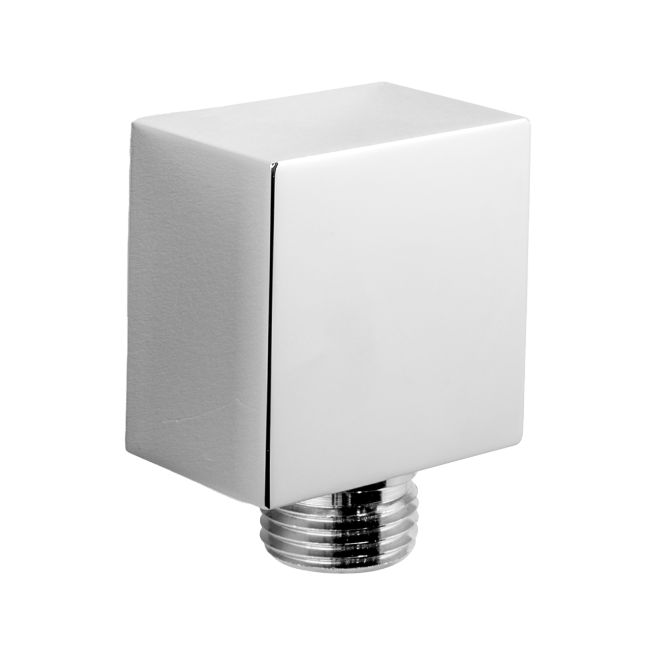 Blaufoss Square standard Wandanschlussbogen 1/2" Chrom glänzend