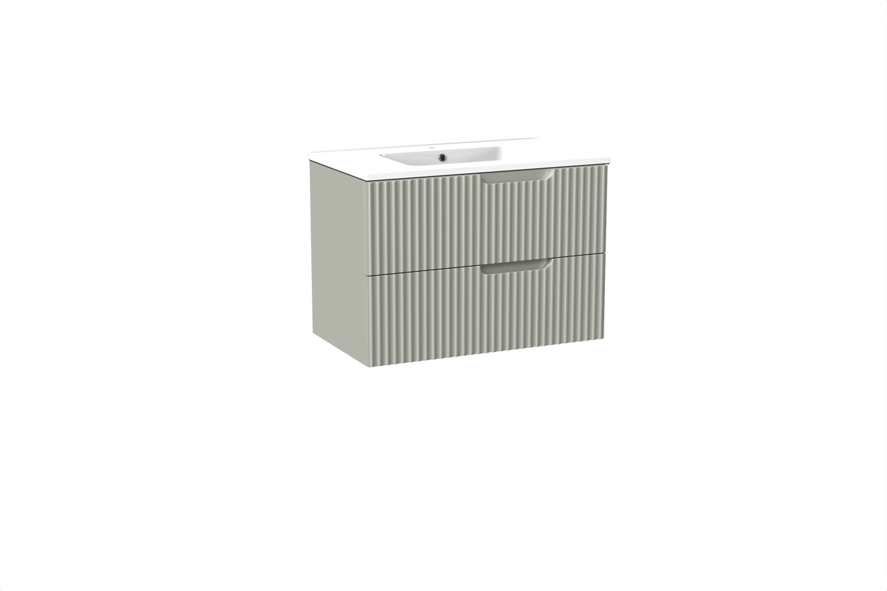 Linie Ribbo Badmöbel Set mit Vano Waschtisch