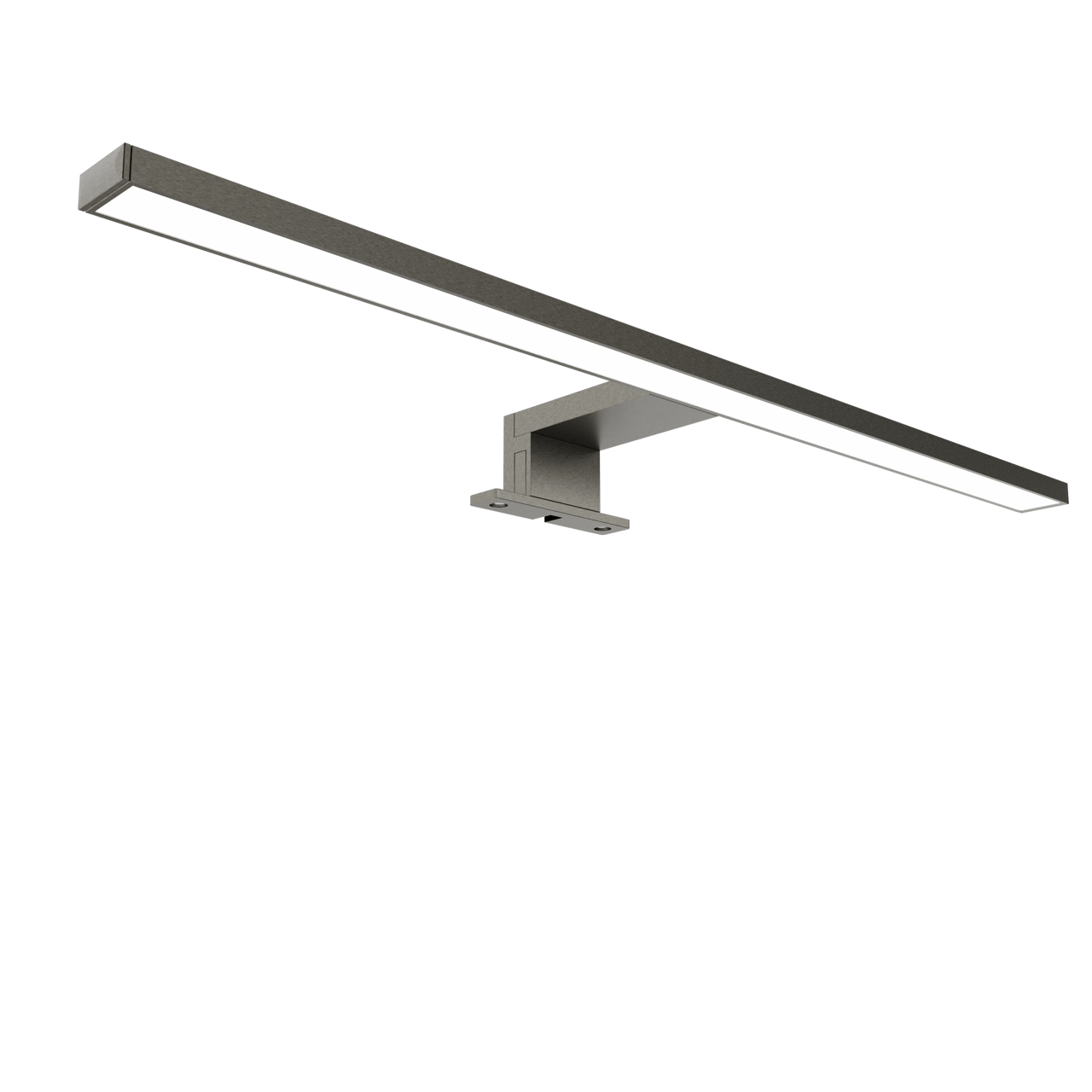 Luca Varess Cubico LED luminaire 50 cm Brushed GunMetal