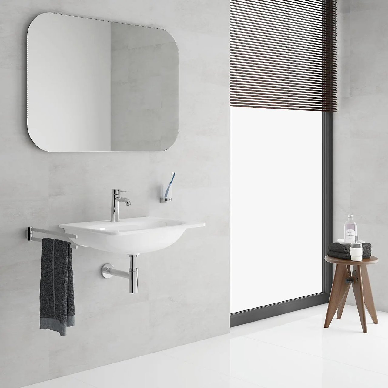 Grohe Essence S-Size wastafelkraan glanzend chroom