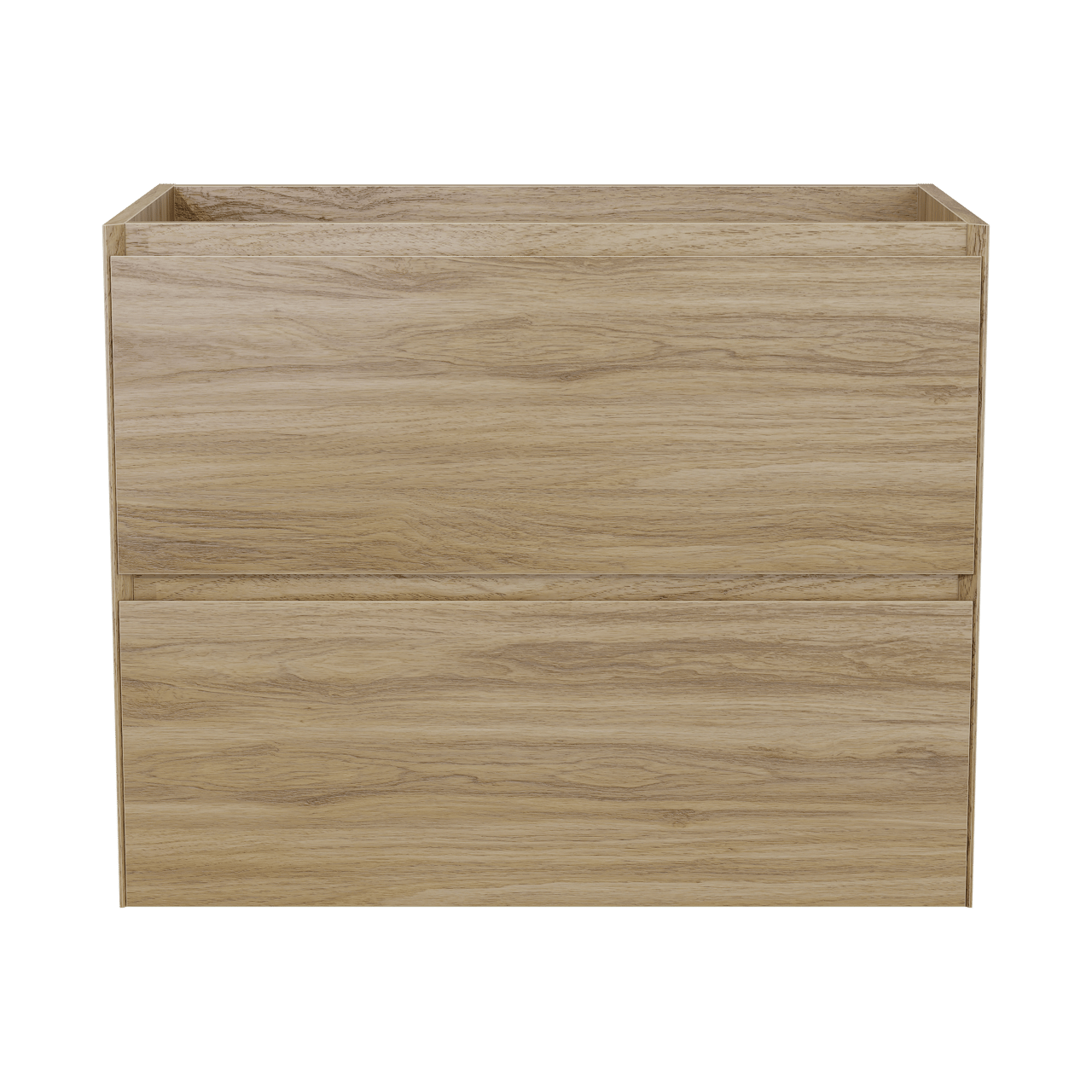 Balmani Mitra Compact meuble sous-vasque suspendu 80 x 46 cm chêne sauvage 2 tiroirs