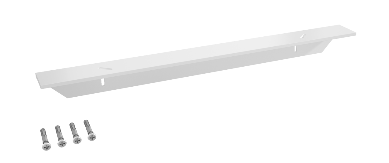 Santeg UniSupport Stützprofil Hochschrank, weiß, 35 cm