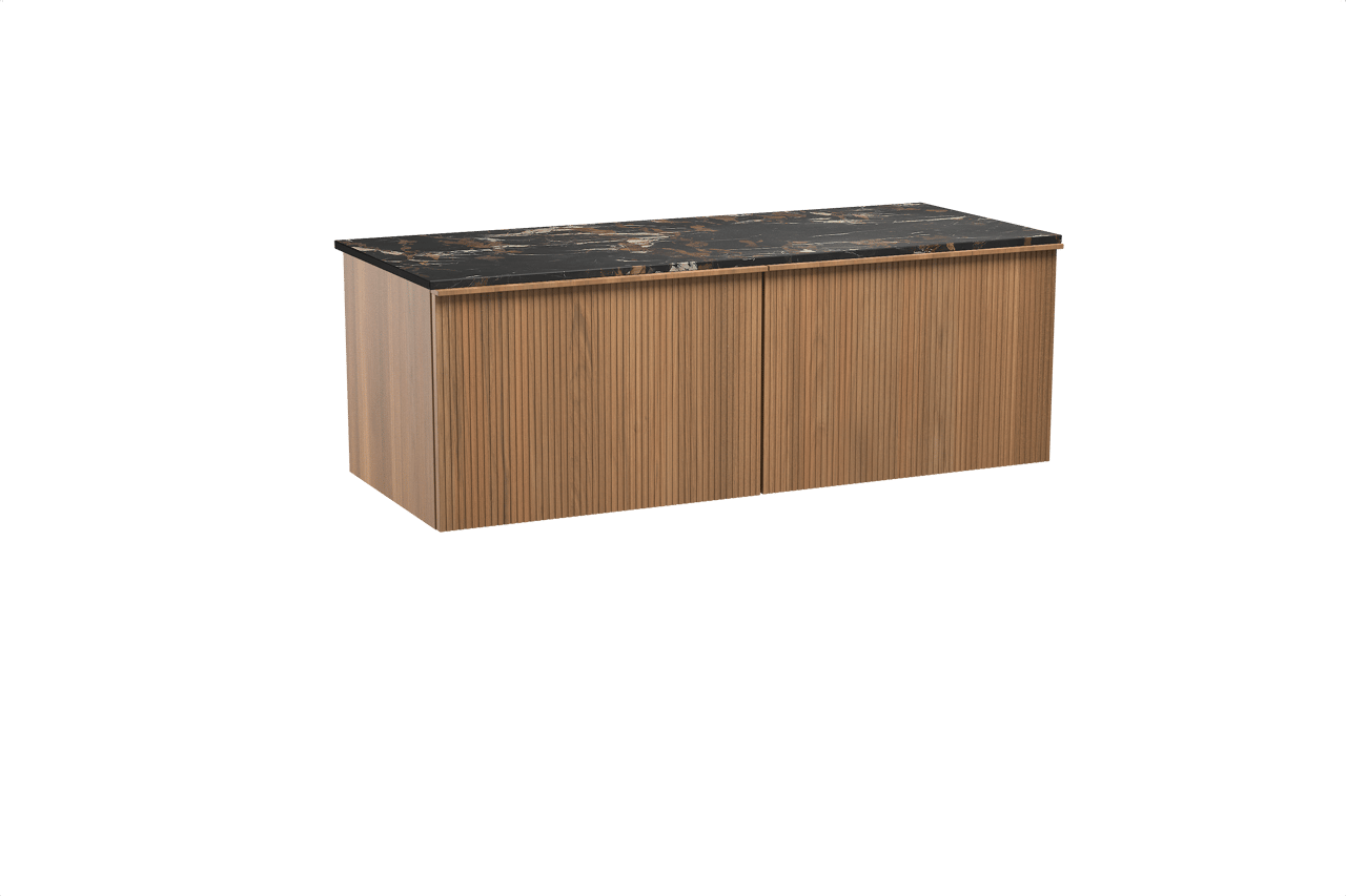 Balmani Forma meuble salle de bains avec tablette pour vasques Stretto