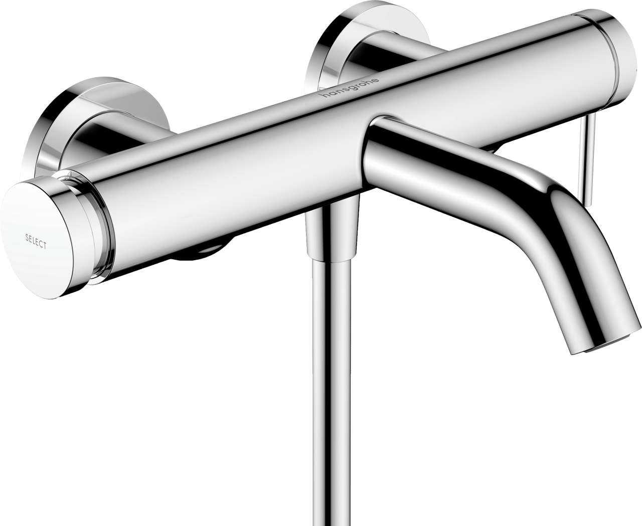 Hansgrohe Tecturis S Mischarmatur Badewannenarmatur Chrom Glänzend