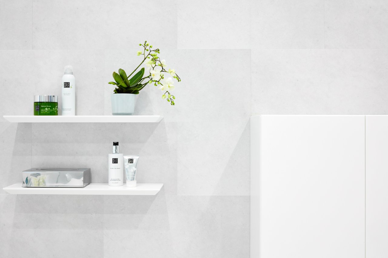 Balmani Mitra étagère murale blanc mat 40 x 16 cm