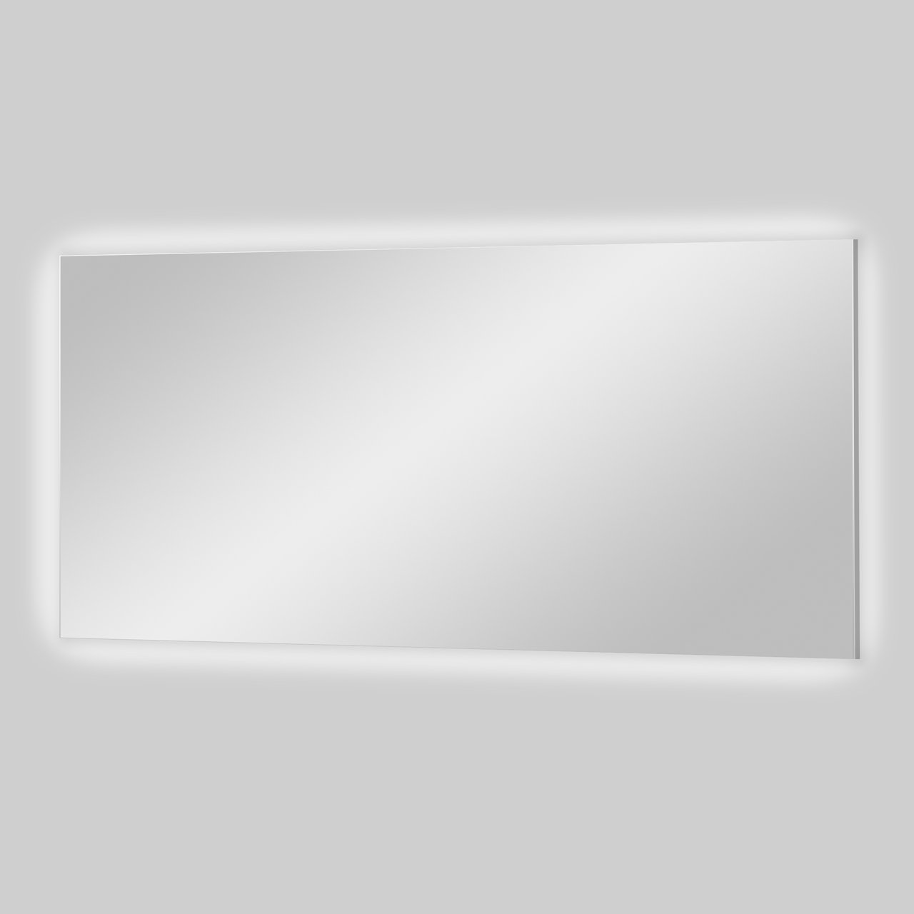 Balmani Giro miroir rectangulaire lumineux et anti-buée 135 x 65 cm