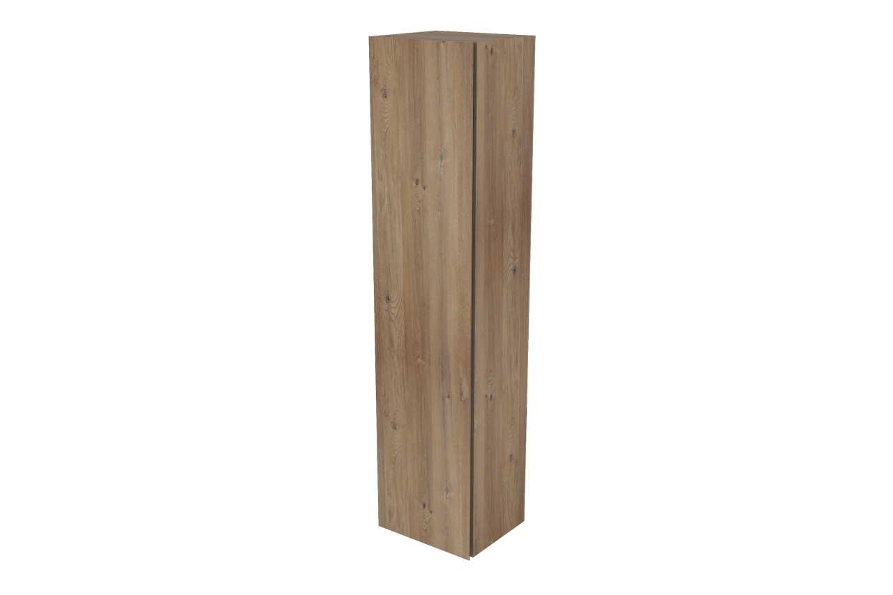 Storke Edge Modulo colonne salle de bains suspendue chêne brut 35 x 25 x 150 cm