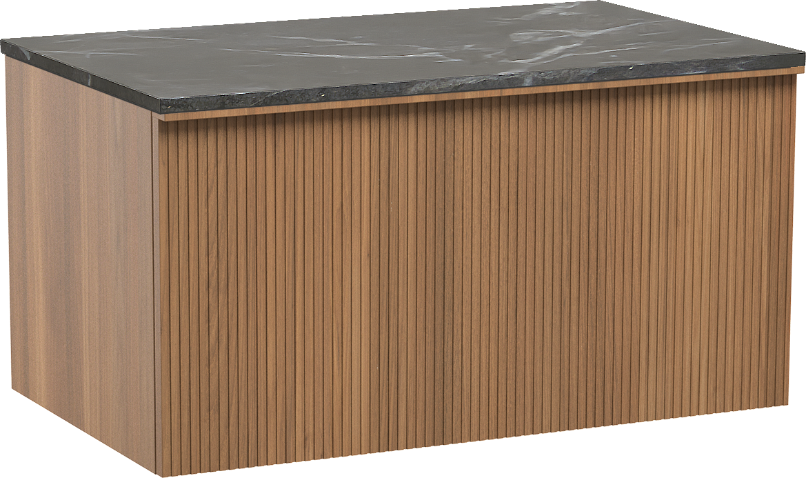 Balmani Forma badkamermeubel met Stretto wastafelblad voor waskom(men)