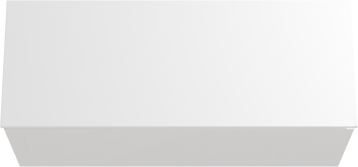 Linie Lado zwevend badkamermeubel 120 x 46 cm glanzend wit met Lado dubbel tablet in composietmarmer mat wit