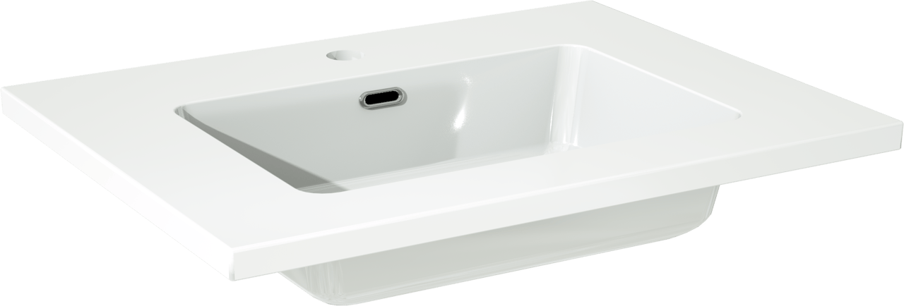 Storke Diva plan simple marbre composite brillant 60 x 46 cm