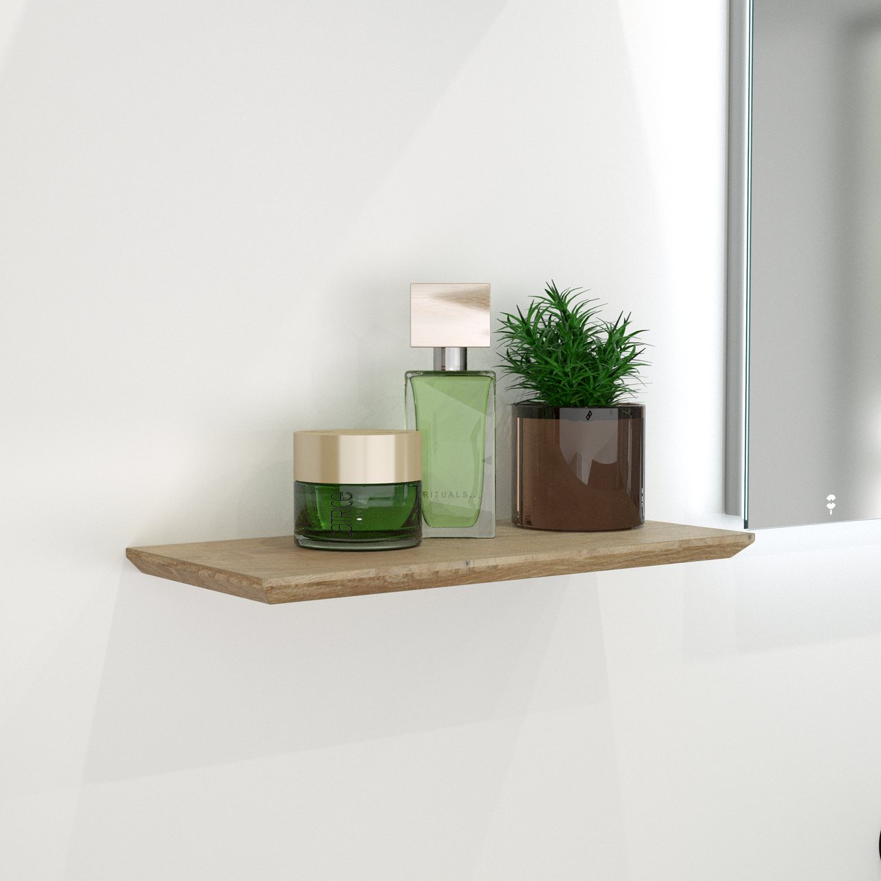 Storke Edge étagère murale chêne brut 40 x 16 cm