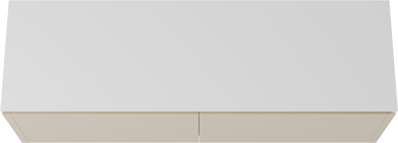 Balmani Eclips hängendes Möbelstück Set: 180 x 55 cm, Sandbeige, mit Eclips Einzel- oder Doppel Waschtischplatte Solid Surface Weiβ matt