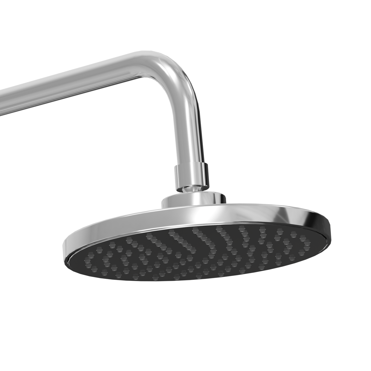 SanyOne Minerva colonne de douche de pluie robinet thermostatique Chrome Brillant