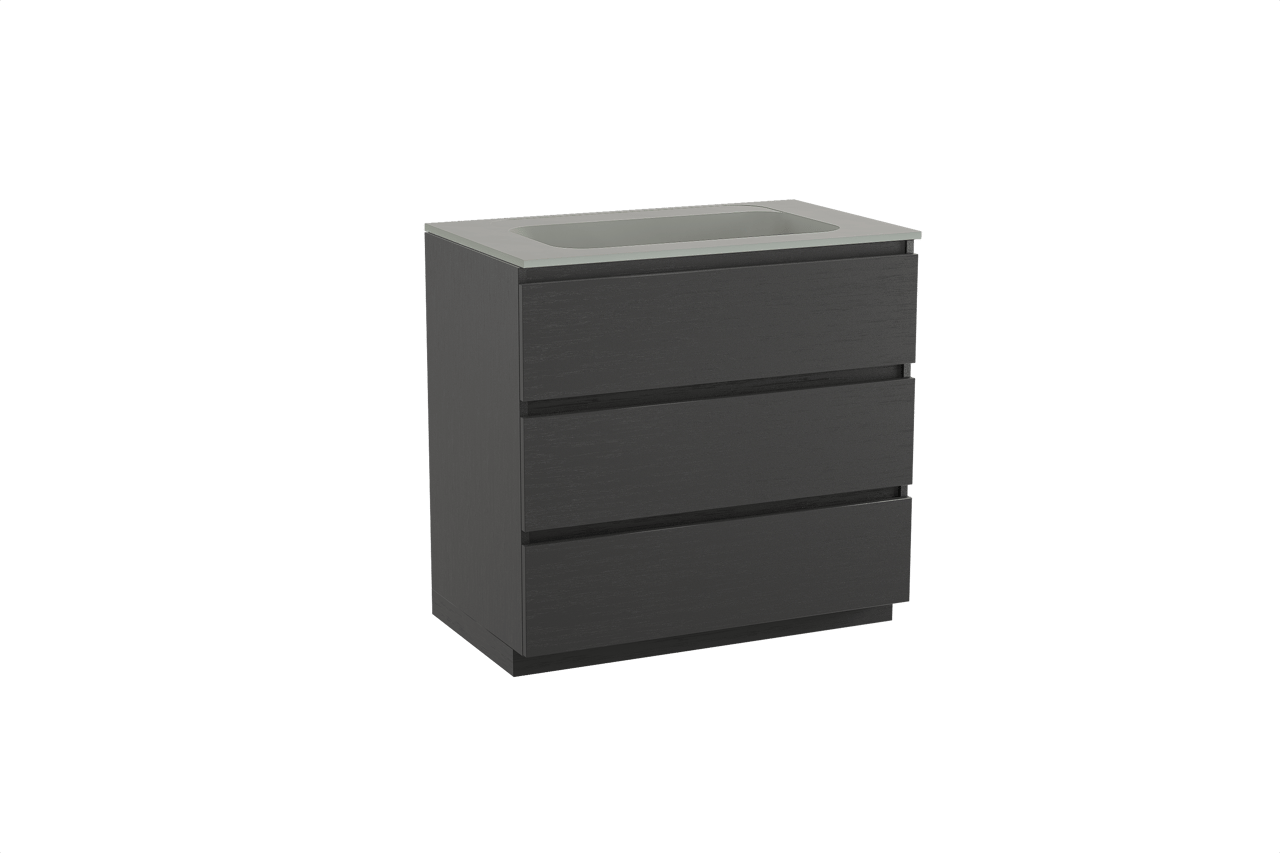 Balmani Lucida Badmöbel Set mit Tablo Strada Waschtisch