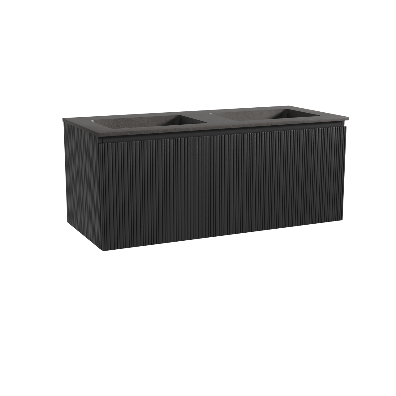 Storke Ribs badkamermeubel met Scuro Wastafel