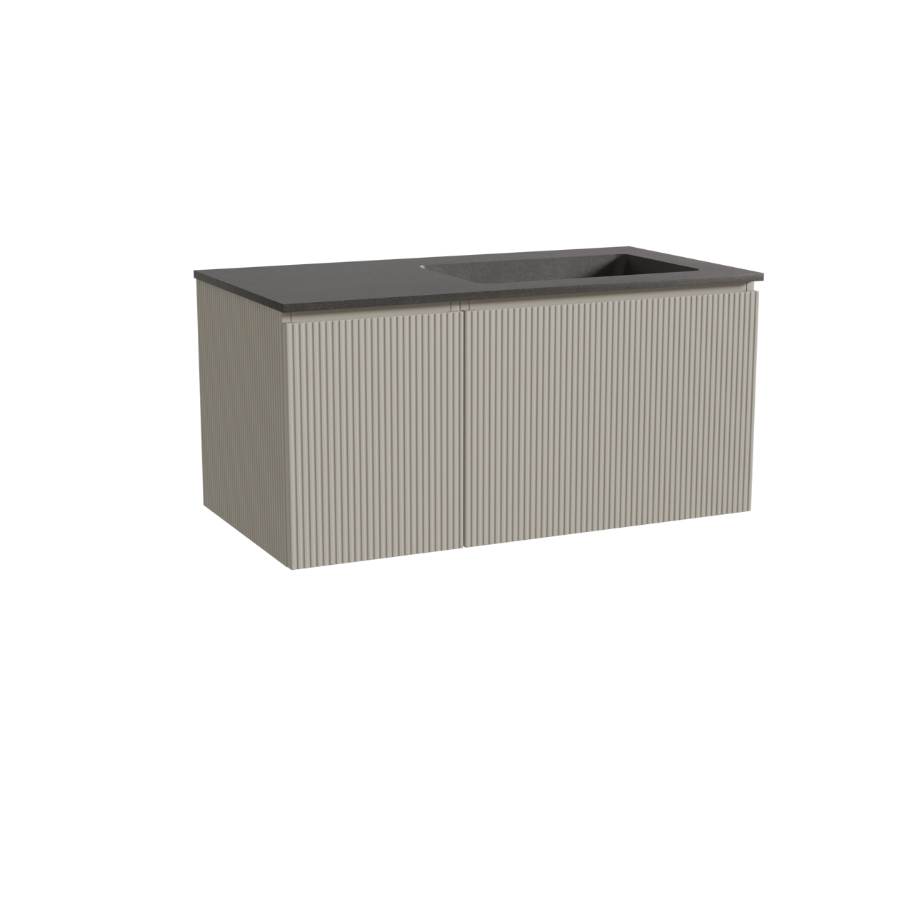 Storke Ribs Badmöbel mit Scuro Waschtisch