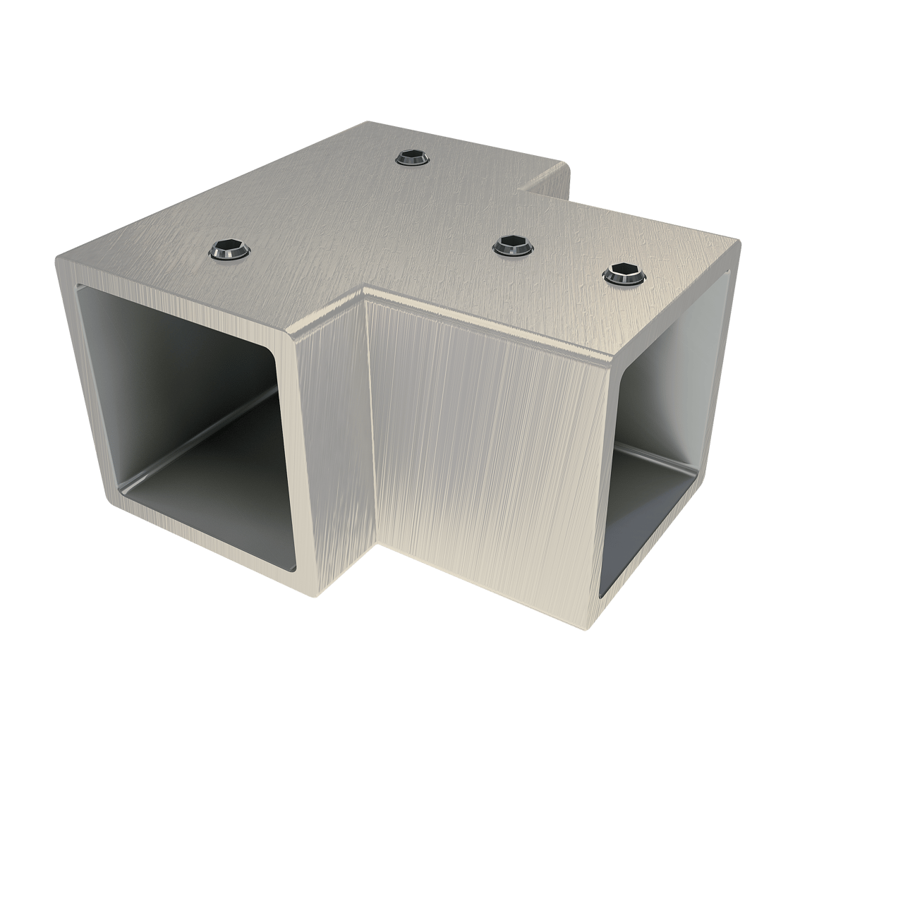 Balmani Modular support en T inox brossé