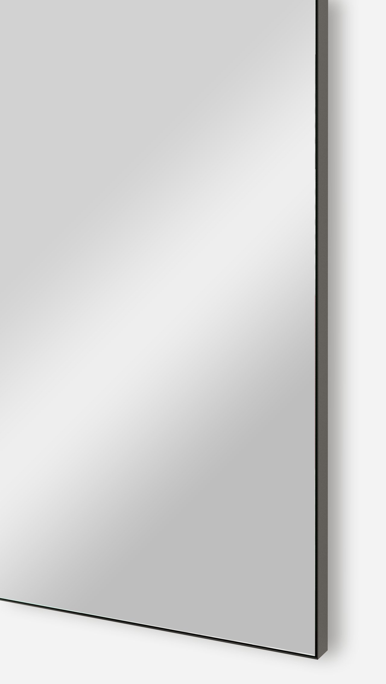 Storke Nero miroir rectangulaire noir 48 x 100 cm