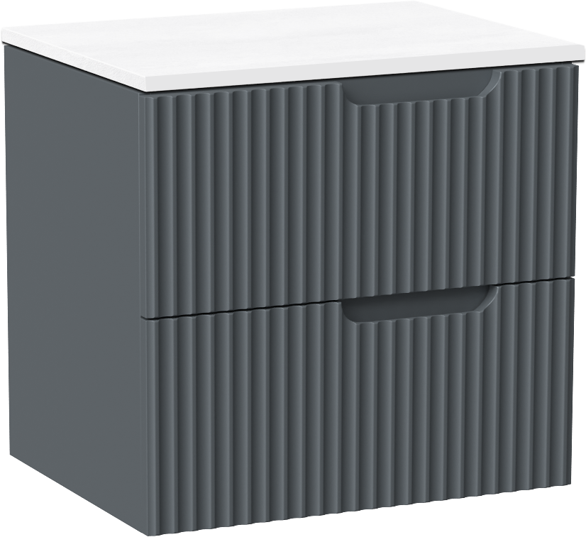 Linie Ribbo badkamermeubel met Lado Tablet voor waskom(men)