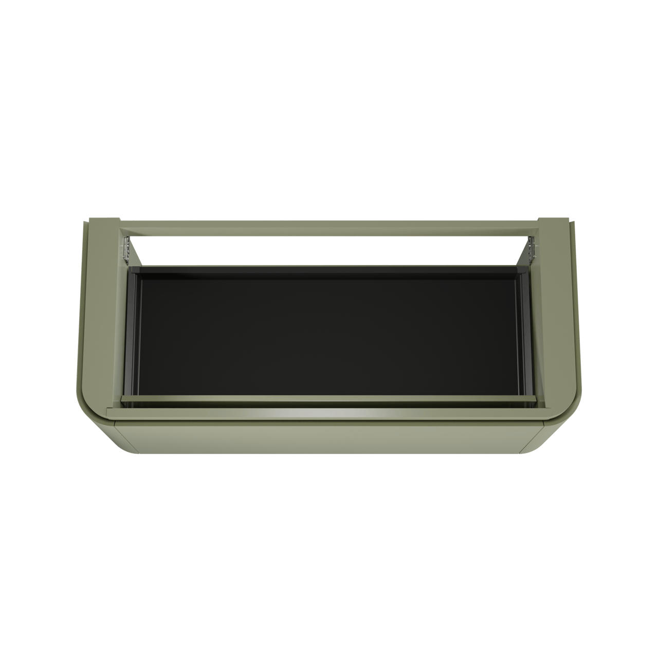 Balmani Moon zwevende wastafelonderkast 130 x 55 cm saliegroen 2 lades