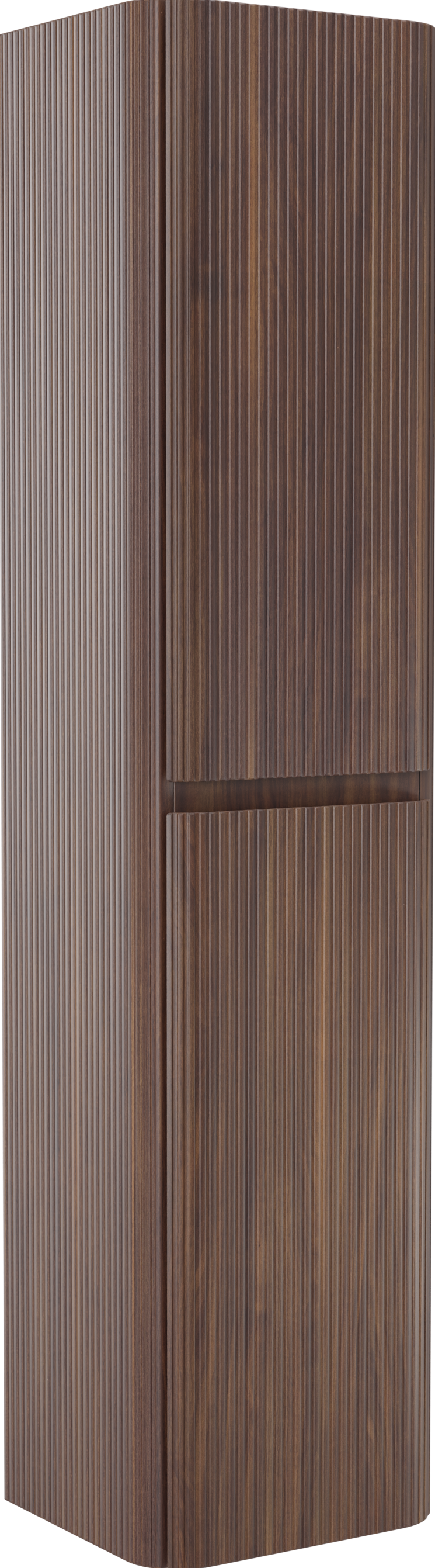 Storke Soft armoire colonne suspendu 40 x 35 x 170 cm noyer Nervure sym. vert.