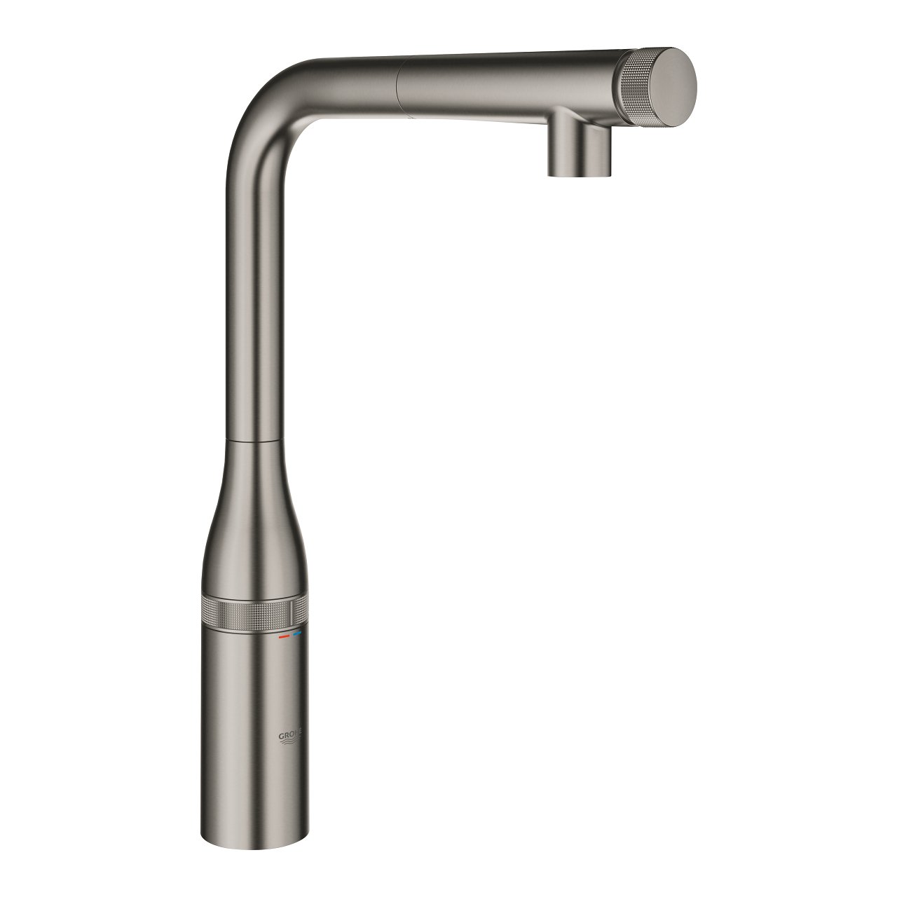 Grohe Essence Smartcontrol keukenkraan met uittrekbare kop Brushed Hard Graphite 31615AL0