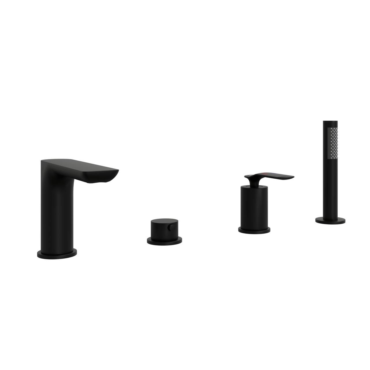 Blaufoss Expo robinet de baignoire sur gorge, élément encastré inclus 