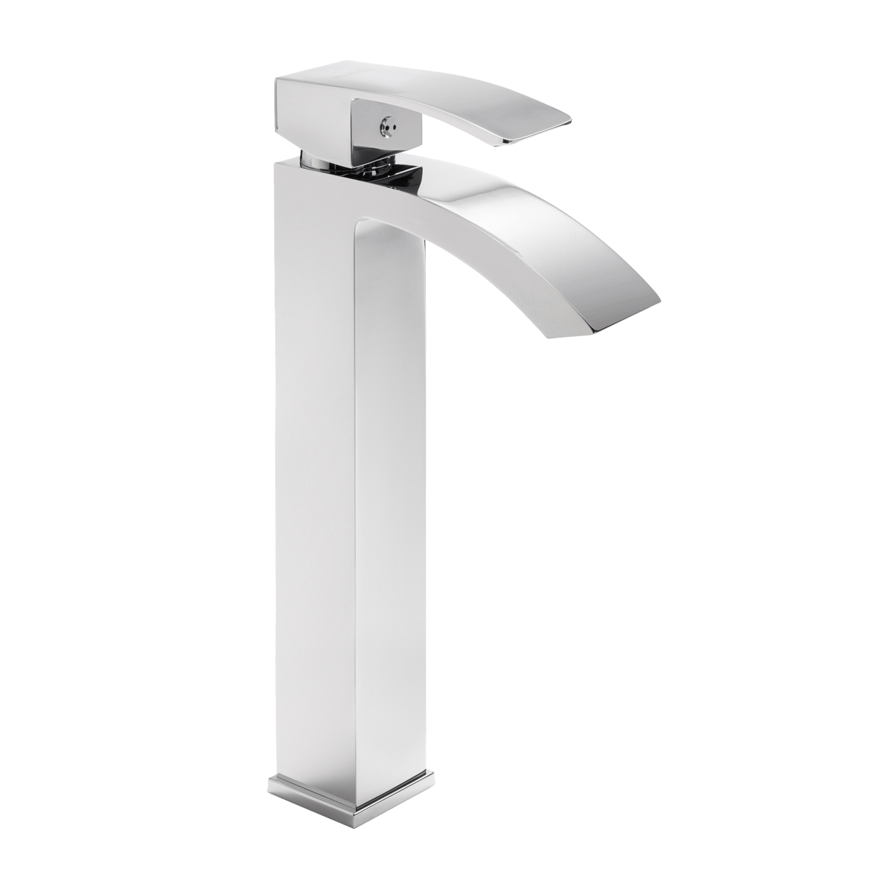 Blaufoss Miniato Waschbecken Armatur: Erhöht, Chrom glänzend