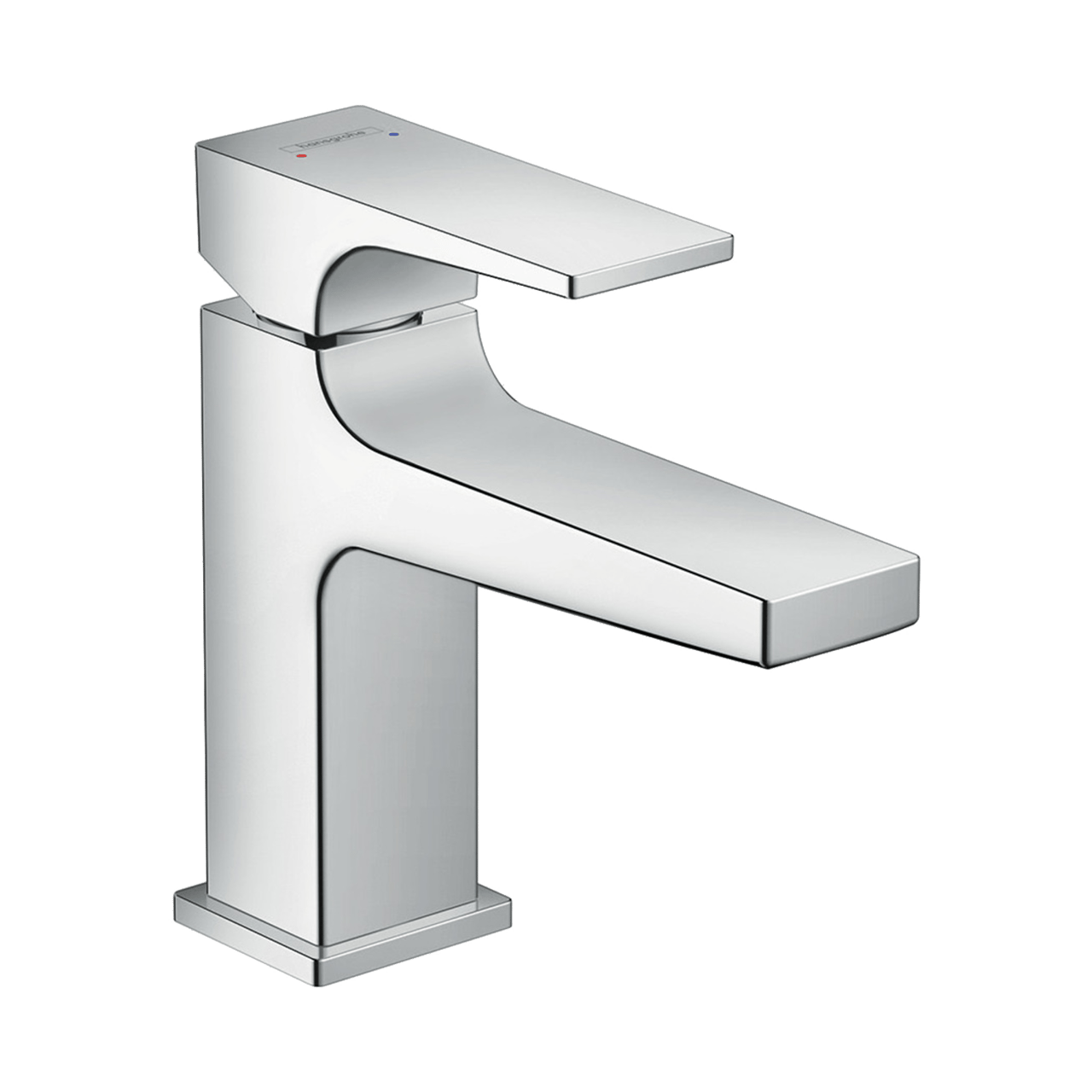 Hansgrohe Metropol 100 wastafelkraan Glanzend Chroom