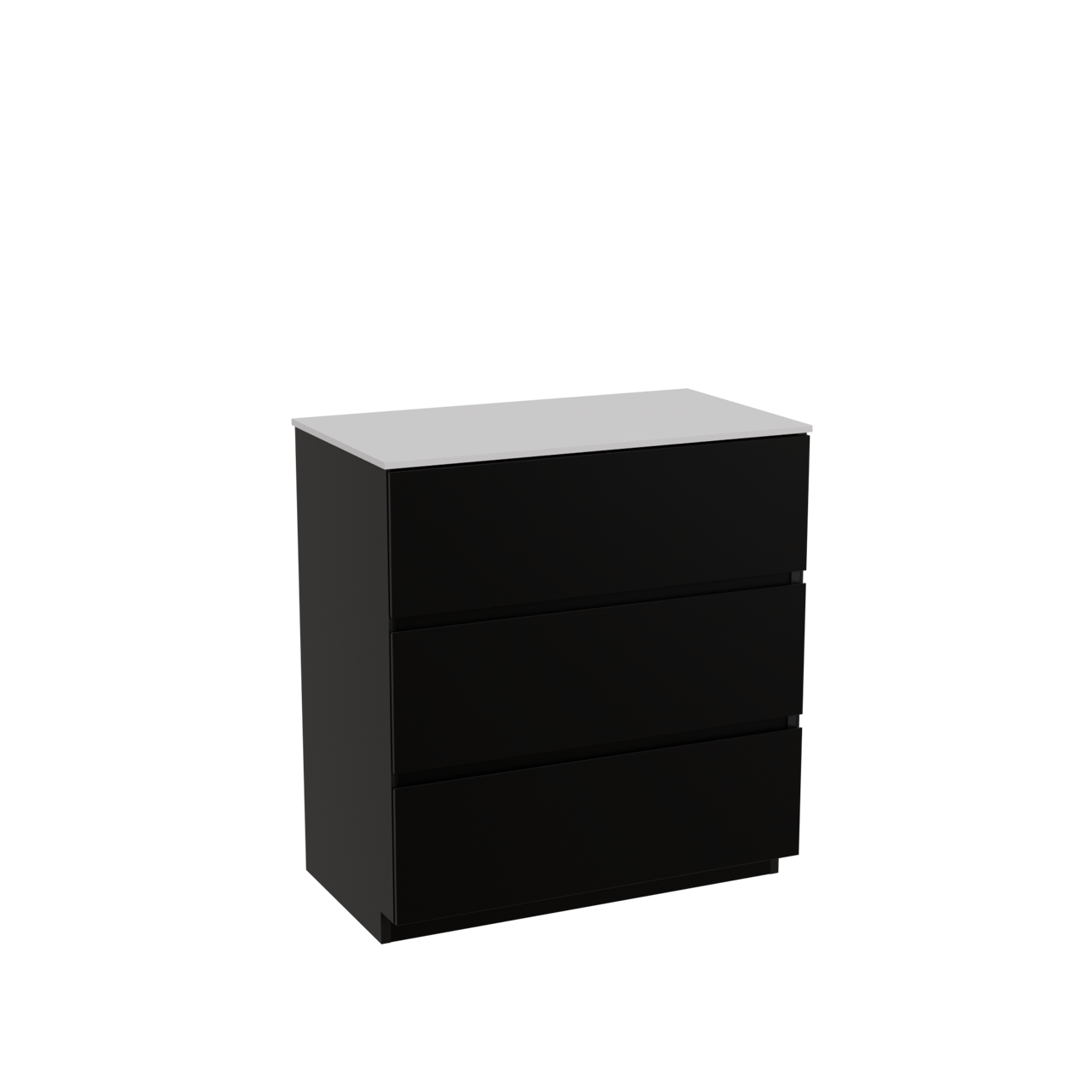 Storke Edge meuble salle de bains avec tablette pour vasques Tavola