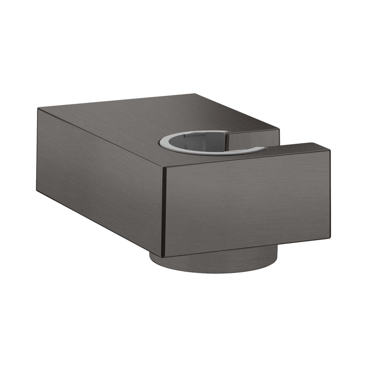 Hansgrohe Porter E Support mural douchette Brushed Black Chrome