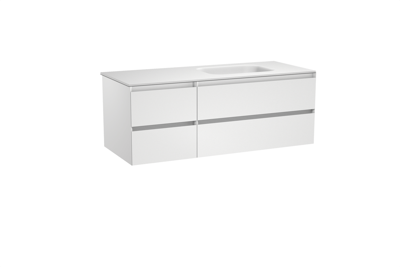 Balmani Mitra meuble salle de bains avec plan vasque Tablo Arcato