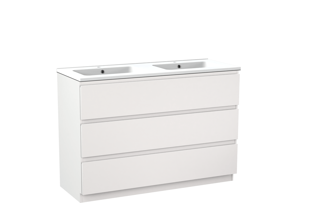 Linie Lado meuble salle de bains avec lavabo Vano