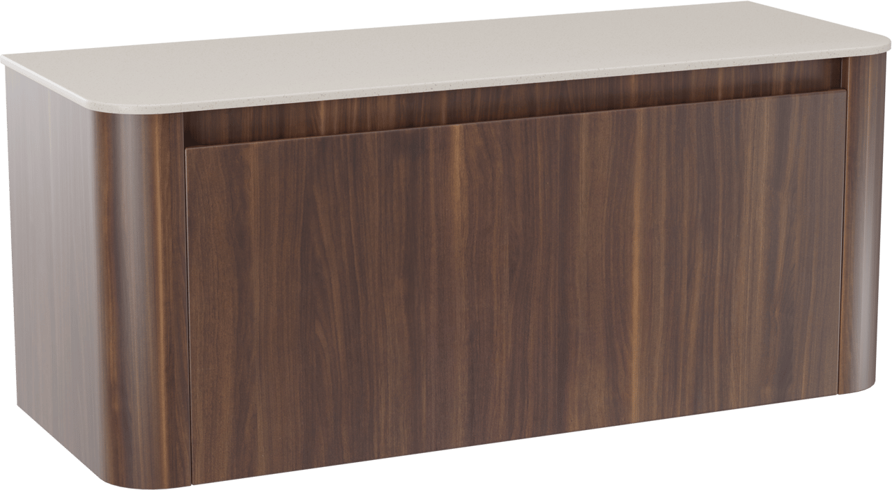 Storke Soft badkamermeubel met Tavola Soft tablet voor waskom(men)