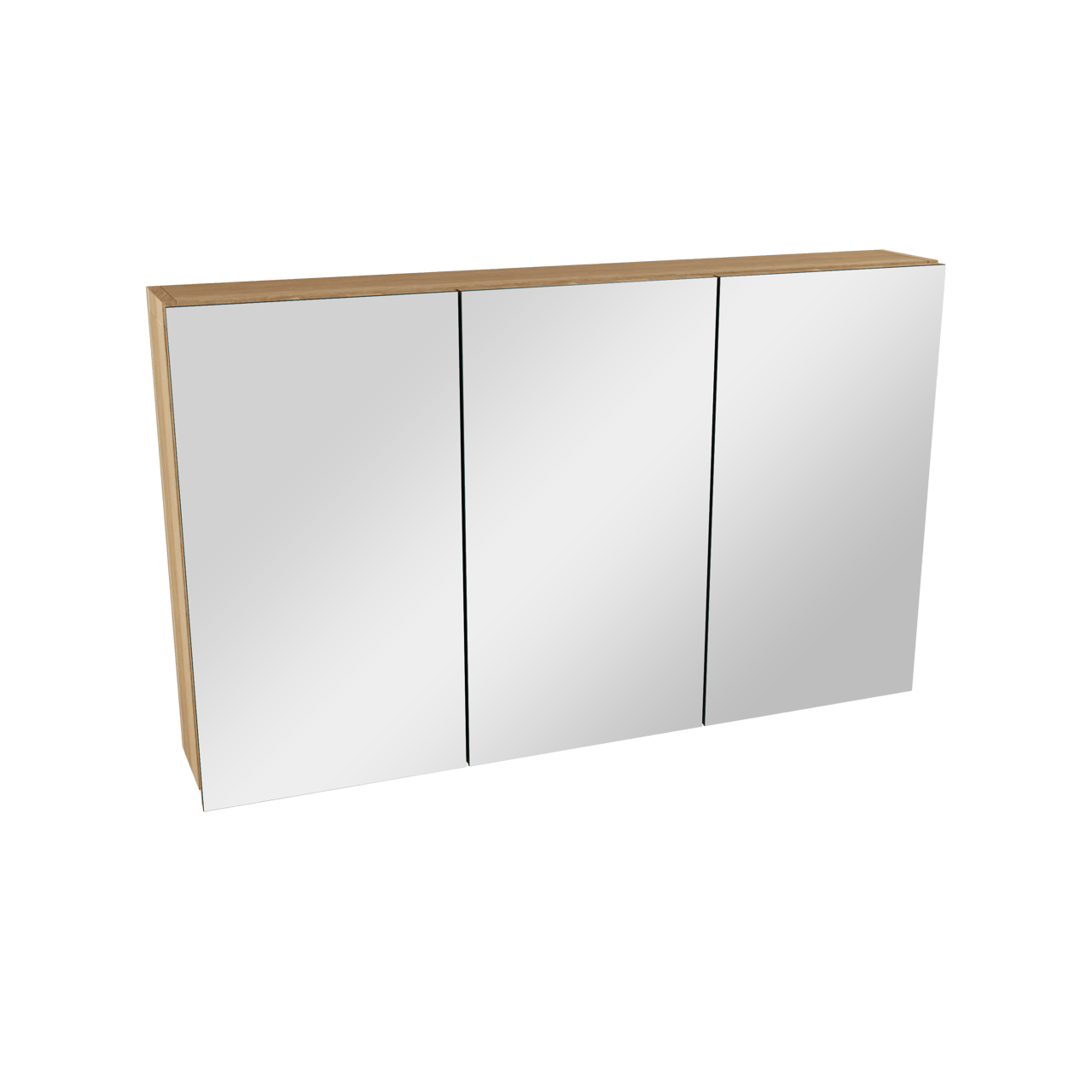 Balmani Legno spiegelkast 120 x 72 cm verweerde eik