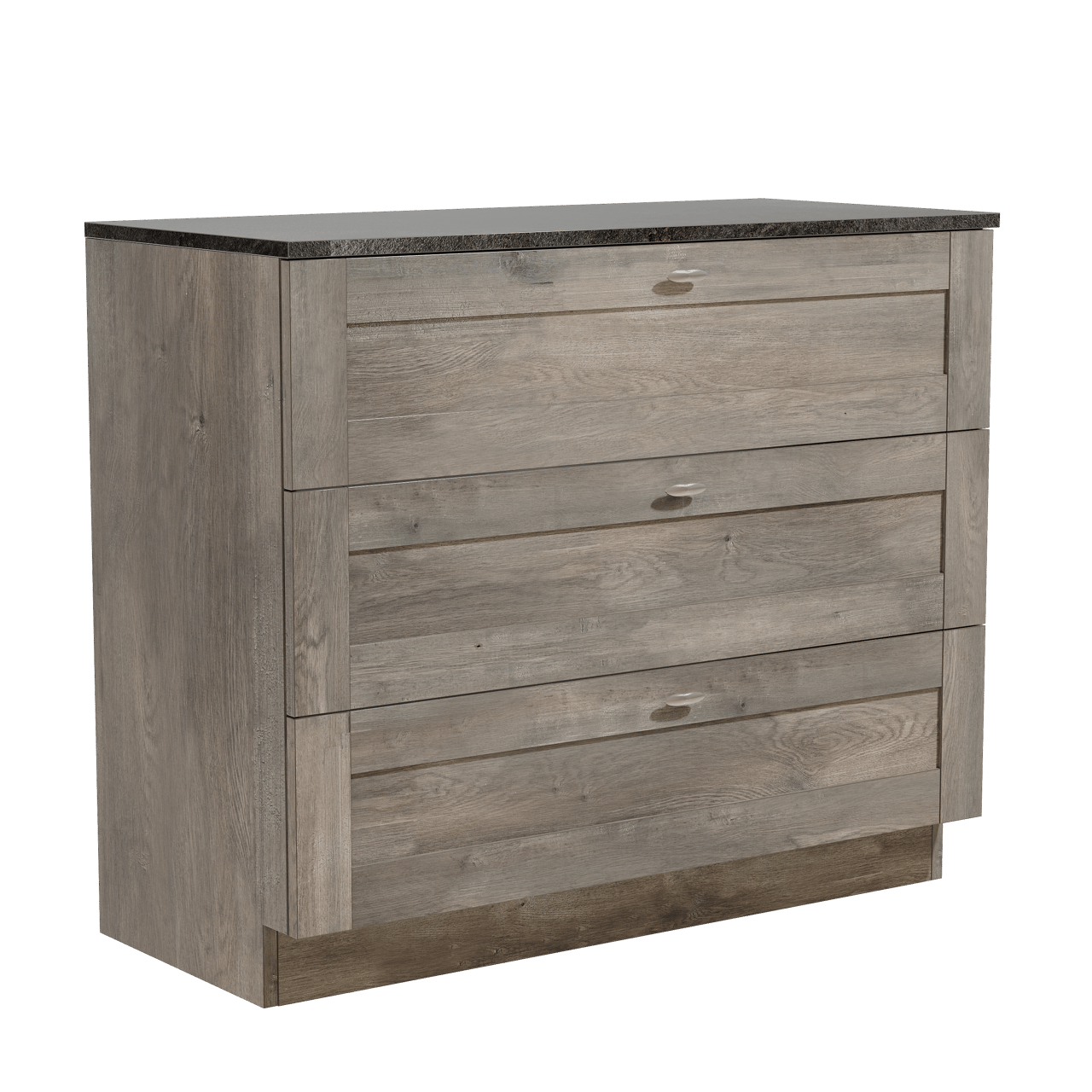 Linie Classo Badmöbel Set mit Lado Waschtischplatte für Aufsatzwaschbecken