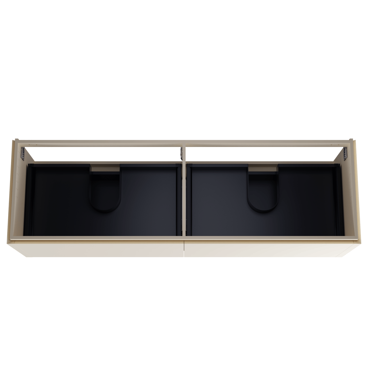 Balmani Eclips zwevende wastafelonderkast 180 x 55 cm Sandbeige 4 lades