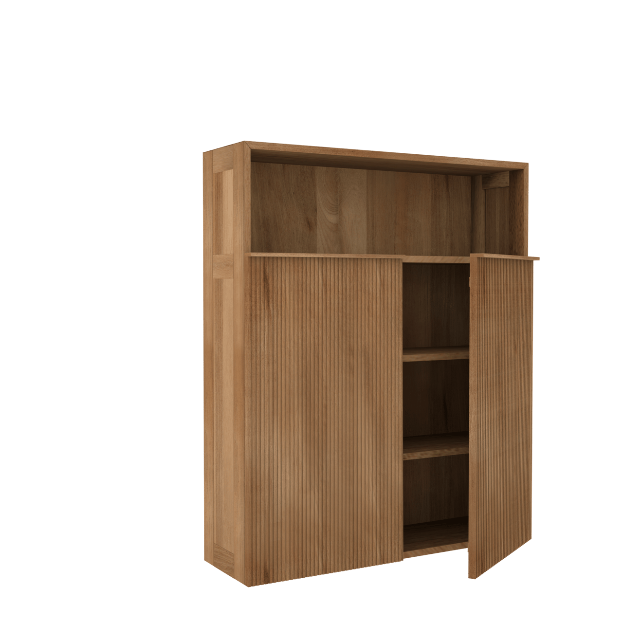 Balmani Forma colonne salle de bains suspendue teck 100 x 30 x 120 cm